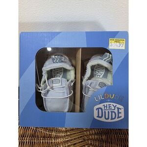 HEYDUDE Lil Dude Slip-on Denim Infant Boys' (2-4) Casual Shoe